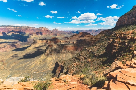 A view from the South Kaibab trail.